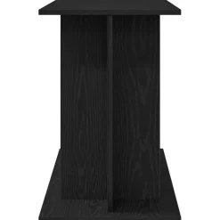 VIDAXL - Support d'aquarium chêne noir 100x40x60 cm bois d'ingénierie