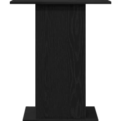 VIDAXL - Support pour aquarium chêne noir 60,5x36x72,5 cm