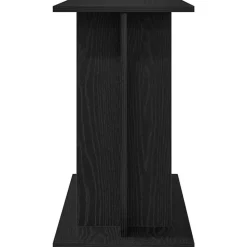 VIDAXL - Support pour aquarium chêne noir 80x35x60cm bois d'ingénierie