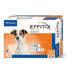 VIRBAC - Effitix chien (4-10 kg) - virbac 24 pipettes