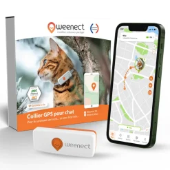 WEENECT - Weenect XS - collier gps pour chat ( white edition )