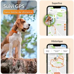WEENECT - Weenect XS - collier gps pour chien ( white edition )