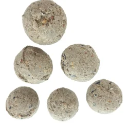 ZOLUX - 6 boules de graisse de 90 gr toutes saisons pour oiseaux