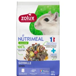 ZOLUX - Aliment composé pour gerbille nutrimeal sachet de 650 g
