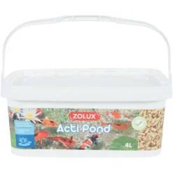 ZOLUX - Aliments complets pour poissons de bassin acti pond 4 litres