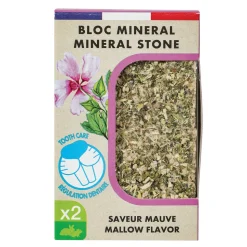ZOLUX - Bloc Minéral Eden Saveur Mauve x2 200gr