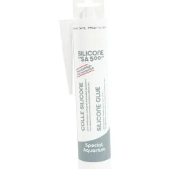 ZOLUX - Colle silicone transparent pour aquarium terrarium 310 ml