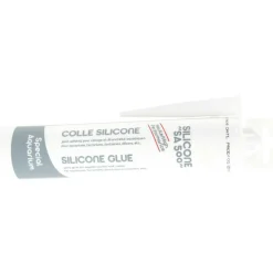 ZOLUX - Colle silicone transparent pour aquarium terrarium 310 ml