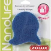 ZOLUX - Eponge de nettoyage power pour aquarium couleur bleu