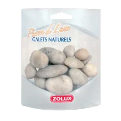 ZOLUX - Galets naturel pierre de lune (lot de 2)