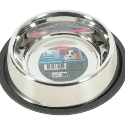 ZOLUX - Gamelle ecuelle inox 500 ml antidérapante pour chat et chien
