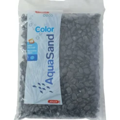 ZOLUX - Gravier aqua sand ekaï noir 5-12 mm sac de 1 kg aquarium