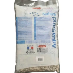 ZOLUX - Gravier décoratif gris d'environ 8-16mm aquasand de 4.5 kg