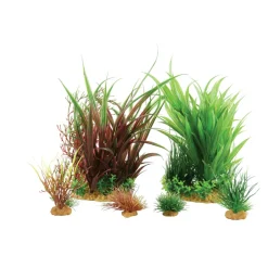 ZOLUX - Jalaya n°3 plantes artificielles 6 pieces h 22 cm plantkit décoration d'aq