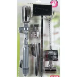 ZOLUX - Kit de nettoyage aquarium aspirateur + racloir + épuisette