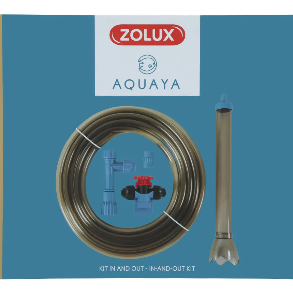 ZOLUX - Kit siphon in and out permet de siphonner et remplir votre aquarium