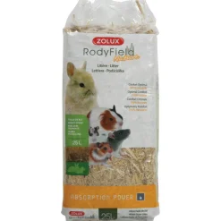 ZOLUX - Litière rodyfield nature, 25 litres, pour rongeurs 1kg