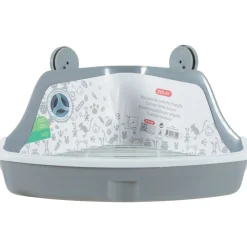 ZOLUX - Maison de toilette d'angle PM Gris pour rongeur