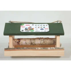 ZOLUX - Mangeoire en bois xl 19 x 37 h 20 cm pour oiseaux