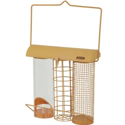 ZOLUX - Mangeoire trio orange miel pour oiseaux