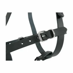 ZOLUX - Muselière en cuir pour chien type police noire taille 6