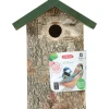 ZOLUX - Nichoir en bois massif entrée ø32 mm pour oiseaux moineaux