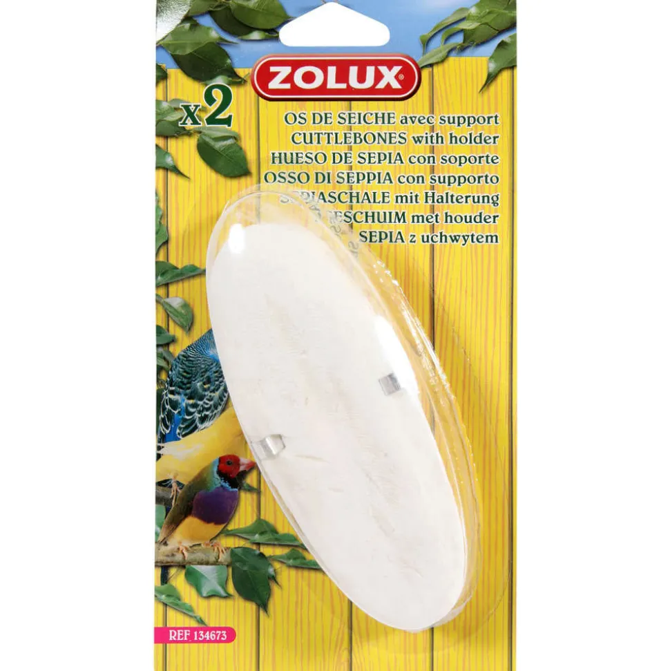 ZOLUX - Os de seiche x 2 avec support