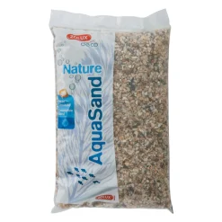 ZOLUX - Sol décoratif aquasand naturel quartz gros 5kg (lot de 3)