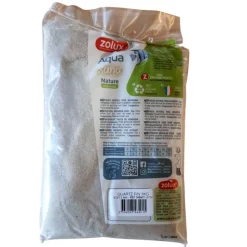 ZOLUX - Sol décoratif gravier 0.3-1.2 mm naturel quartz fin 1 kg pour aquarium.
