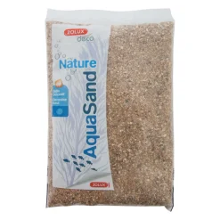 ZOLUX - Sol décoratif naturel aquasand nat rivière 1kg (lot de 4)