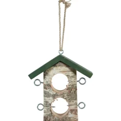 ZOLUX - Support 2 boules de graisse en bois massif pour oiseaux