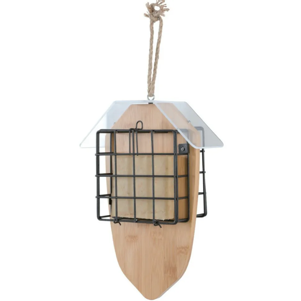 ZOLUX - Support pour 2 pains de graisse bamboo pour oiseaux