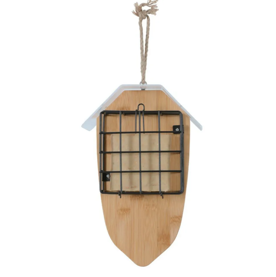 ZOLUX - Support pour 2 pains de graisse bamboo pour oiseaux