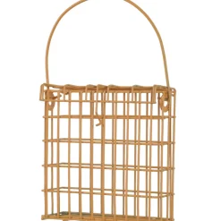 ZOLUX - Support pour pain de graisse en métal miel marron pour oiseaux