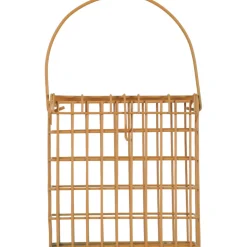 ZOLUX - Support pour pain de graisse en métal miel marron pour oiseaux