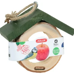 ZOLUX - Support pour pomme en bois massif pour oiseaux