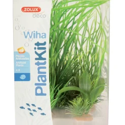 ZOLUX - Wiha n°1 plantes artificielles 3 pieces h 21 cm plantkit décoration d'aqua