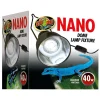 ZOO MED - Support de lampe dôme nano, 40 watts zoo med lf-35e terrarium