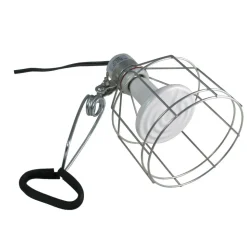 ZOO MED - Support de lampe à pince à cage métallique lf-10ec pour terrarium