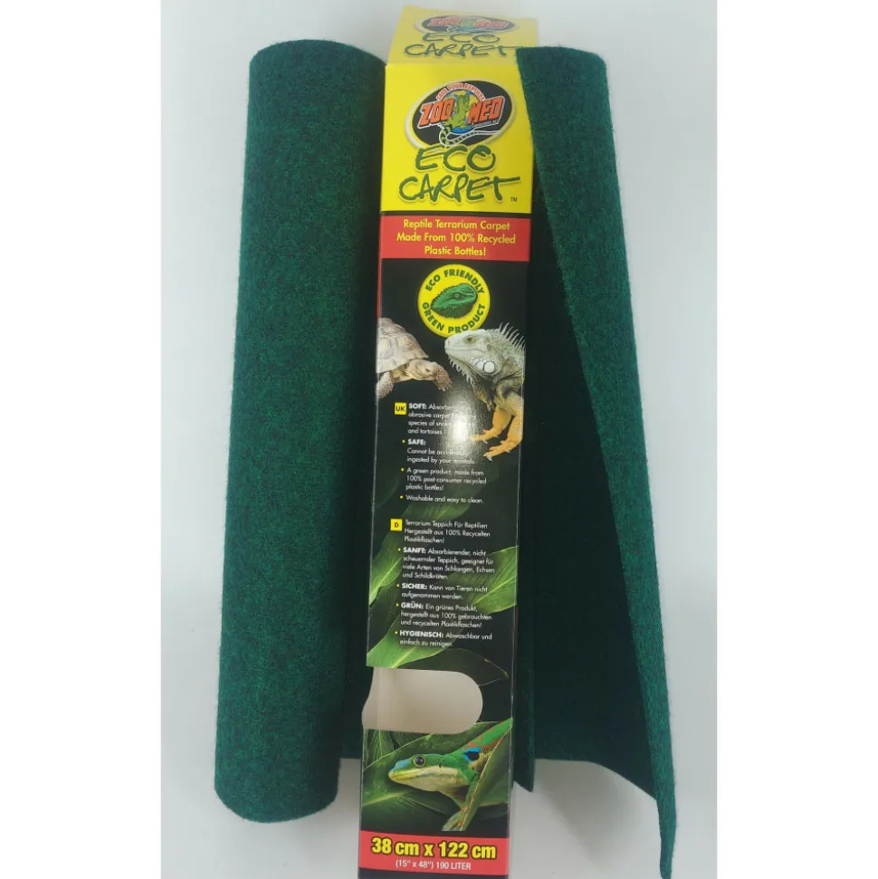 ZOO MED - Tapis pour terrarium 38 x 122 cm 100 % produit recyclées