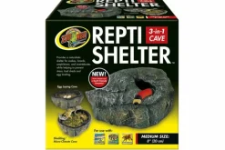 ZOOMED - Cachette humide - repti shelter medium 20 cm - grotte humide pour reptiles (lézards, serpents)