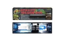 ZOOMED - Galerie d'éclairage- naturalistic terrarium hood 46 cm - galerie pour ampoule destinée aux reptiles (tortues, lézards, serpents)