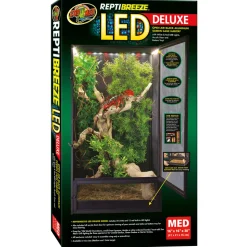 ZOOMED - Terrarium grillagé ReptiBreeze LED deluxe T.m